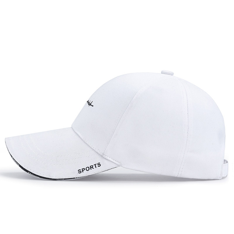 Berretto da baseball ricamato con lettera casual unisex per berretto Hio-Hop con protezione solare primaverile autunnale