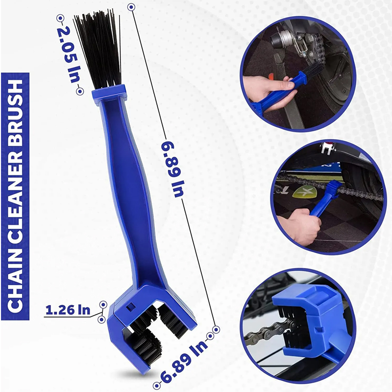 오토바이 액세서리 체인 브러시 클리너 모토크로스 커버 Jordan 4 Gsxr 1000 Tdm 900 Ninja400 Dominar 400 Husqvarna Te 300