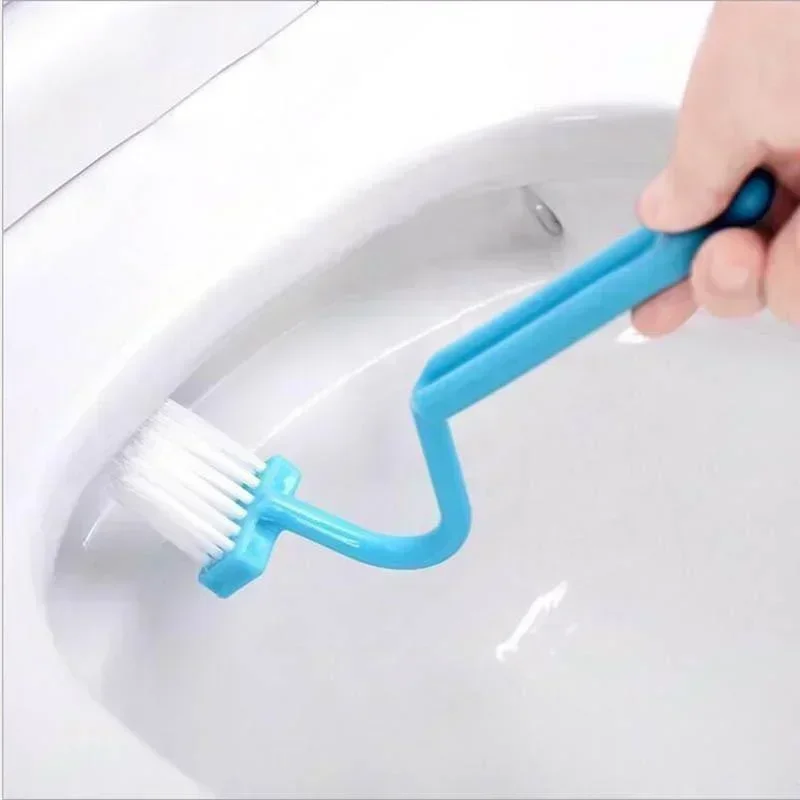 1/2/3PCS Gebogene Wc Pinsel Langen Griff Wc Reinigung Pinsel Haushalt Tiefen Reinigung Werkzeuge Bad Zubehör