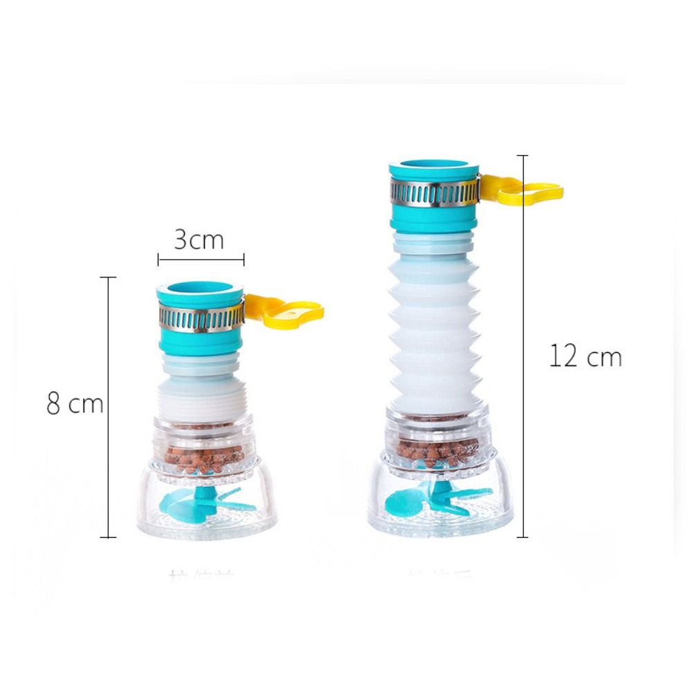 1Pcs New 360 Degree Rotating Faucet Extension Shower Supplies Kitchen Shower Rotating Filter Home Use Splash-proof Faucet Nozzle
