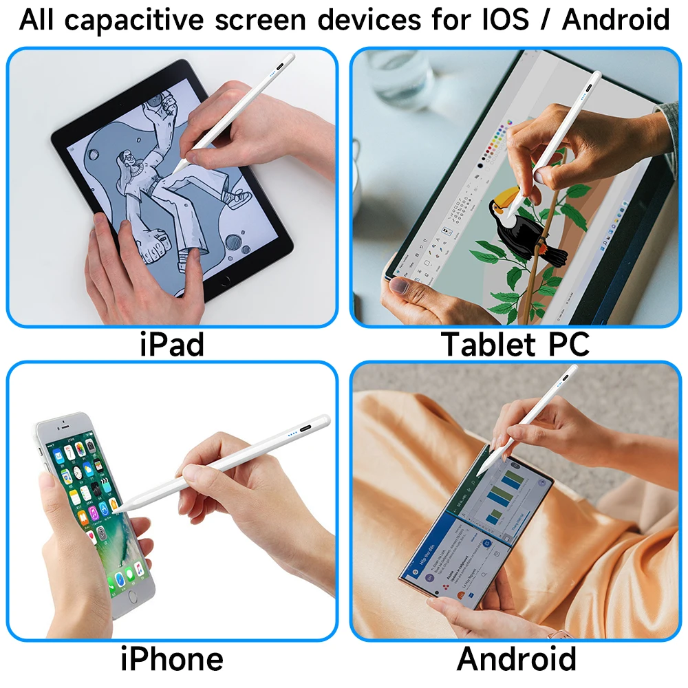 Clearance_Universal Stylus Pen for Android IOS Touch Screen Capacitive Pen for iPad for Apple Pencil Drawing Pen For Huawei Xiao