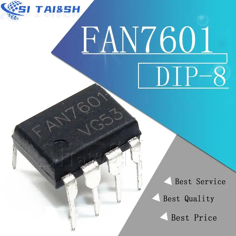 10pcs/lot FAN7601  FAN 7601  Data system