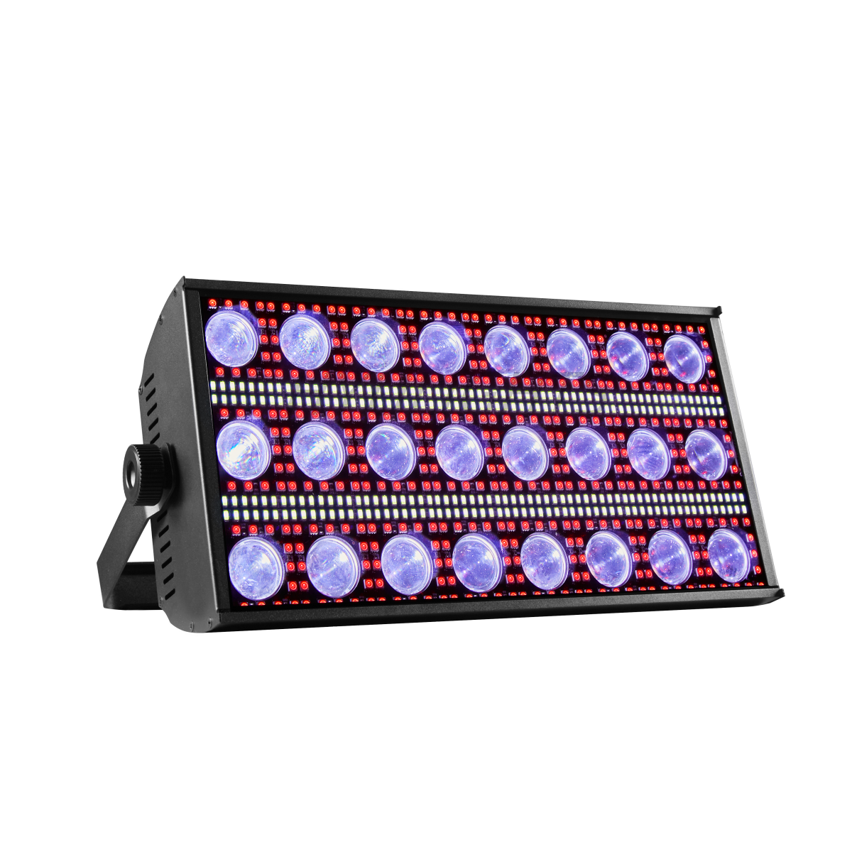 300 W Strahl und Strobe RGBW 4in1 48 Partition LED-Blitzlicht 24 Stück 8000 K DMX Superhelle DJ-Waschbar Bühnenbeleuchtungseffekte