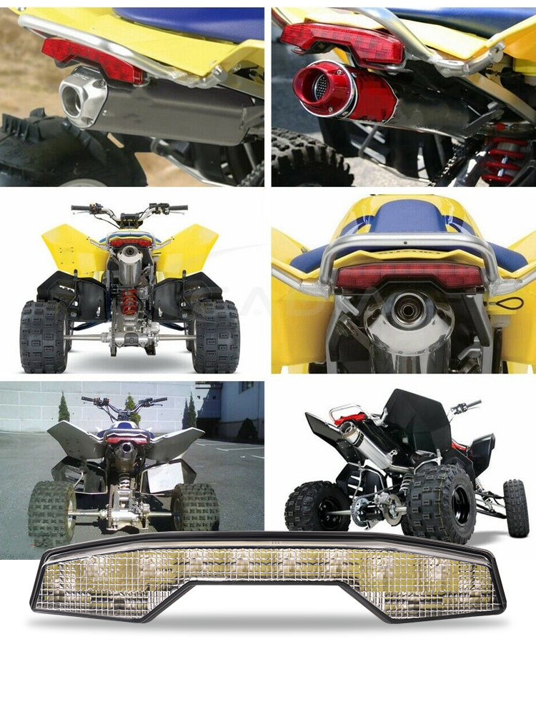 Moto luz traseira da cauda para quadsport ltr450 atv led luz da cauda de freio para suzuki LT-R450 ltr 450