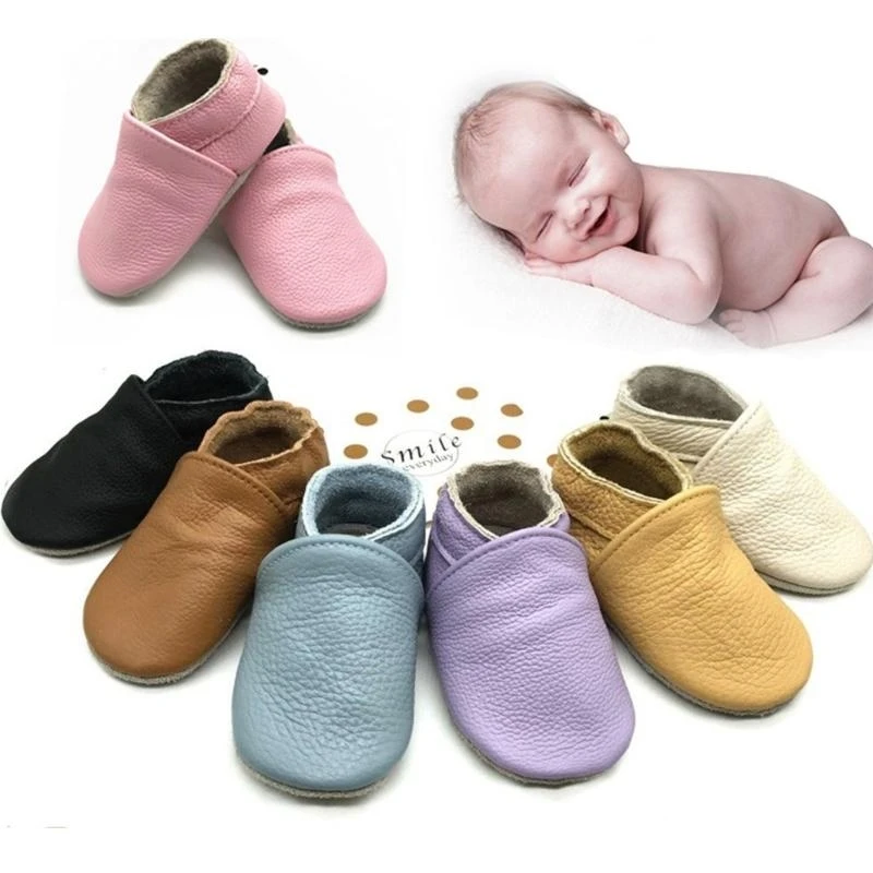 Qx2d Voralker Krippenschuhe Erste Wanderschuhe Schuhe Federblatt Leder Moccasins Schuhe