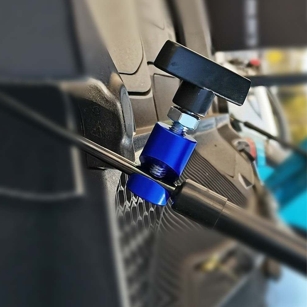 アルミ車のボンネットホルダートランク空気圧滑り止めエンジンカバーリフティングサポートロッド固定クランプリフトサポートクランプ RS-EM1041