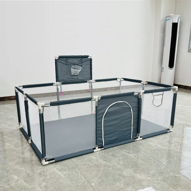 IMBABY สนามเด็กเล่นในร่ม Playpen สําหรับทารกอุปสรรคความปลอดภัยกิจกรรม Barrier สําหรับทารกสวนสาธารณะขนาดใหญ่สําหรับรั้ว Groundbox ของทารก