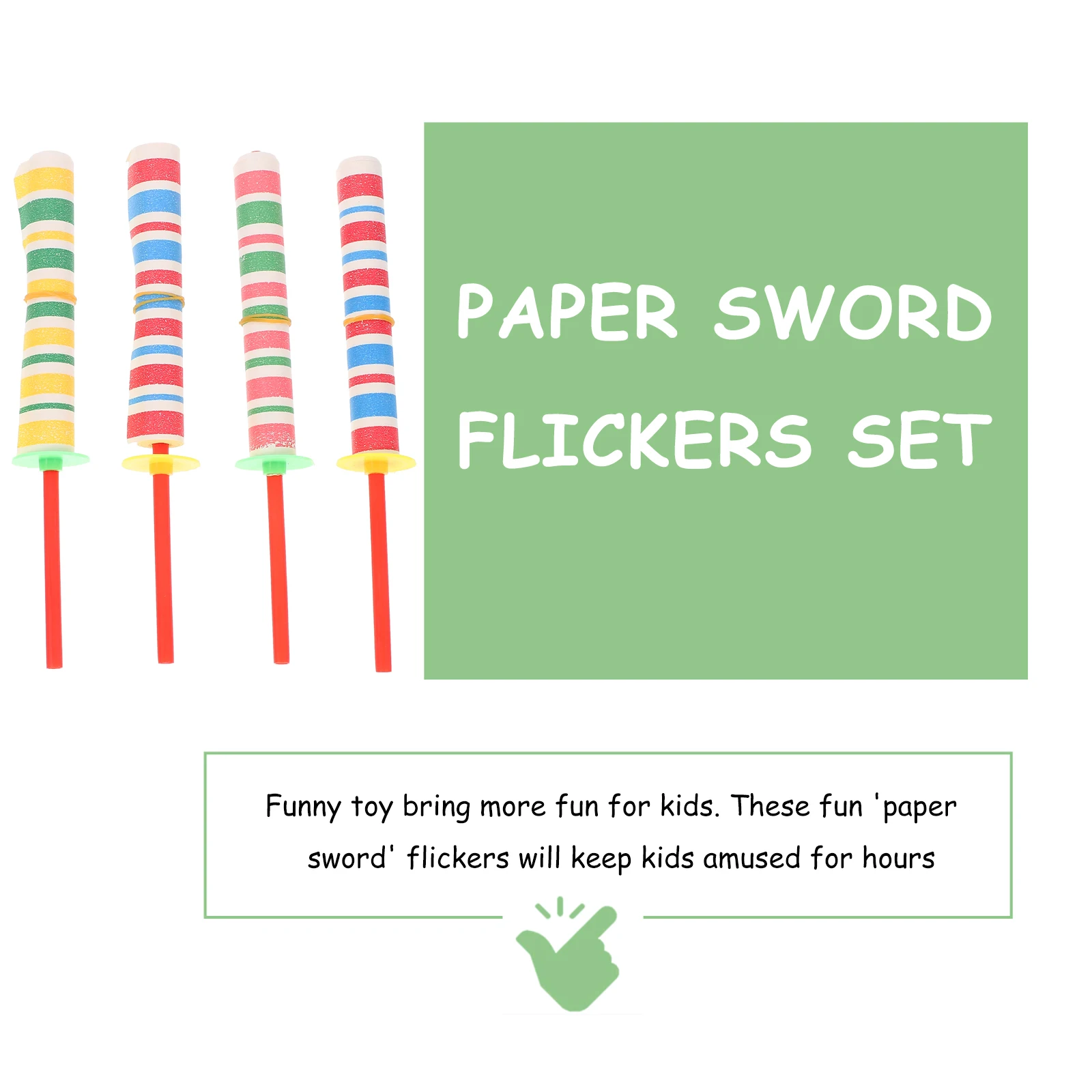 6 ชิ้นของเล่นเด็กกระดาษดอกไม้ Flickers สําหรับเด็กเด็กตลกของเล่น Party Favor รางวัลวันเกิด Party Telescopic