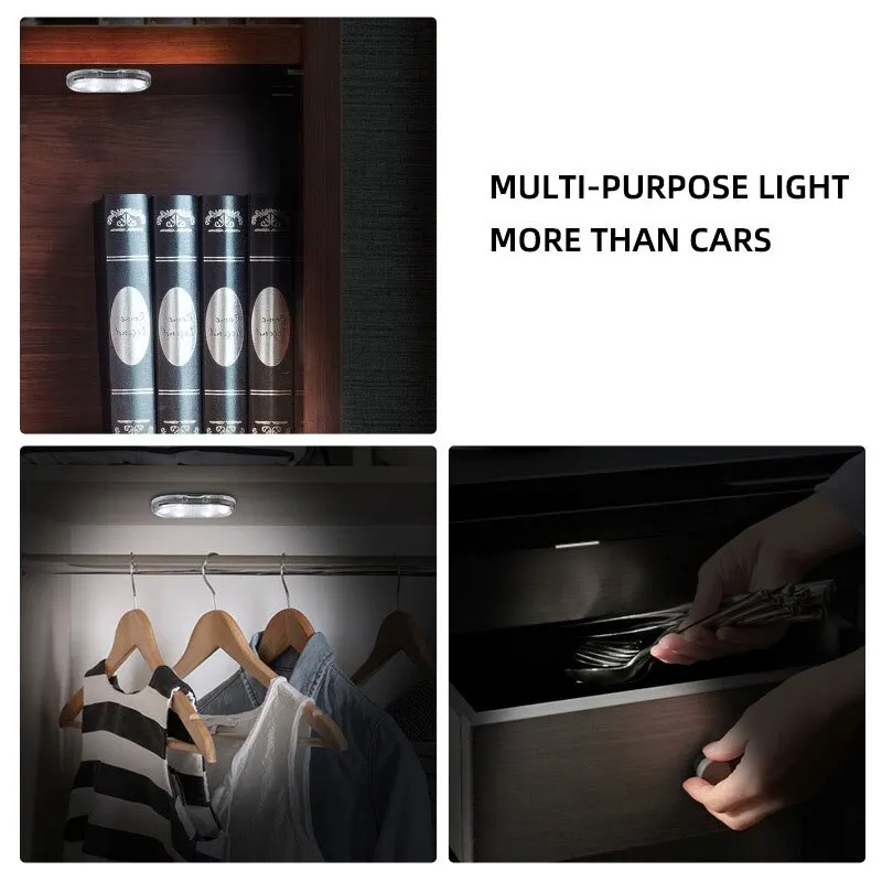 Carro Interior Dome Light com Dedo Touch Sensor, Mini LED lâmpada de leitura, telhado ímãs, carregamento USB, atmosfera lâmpada