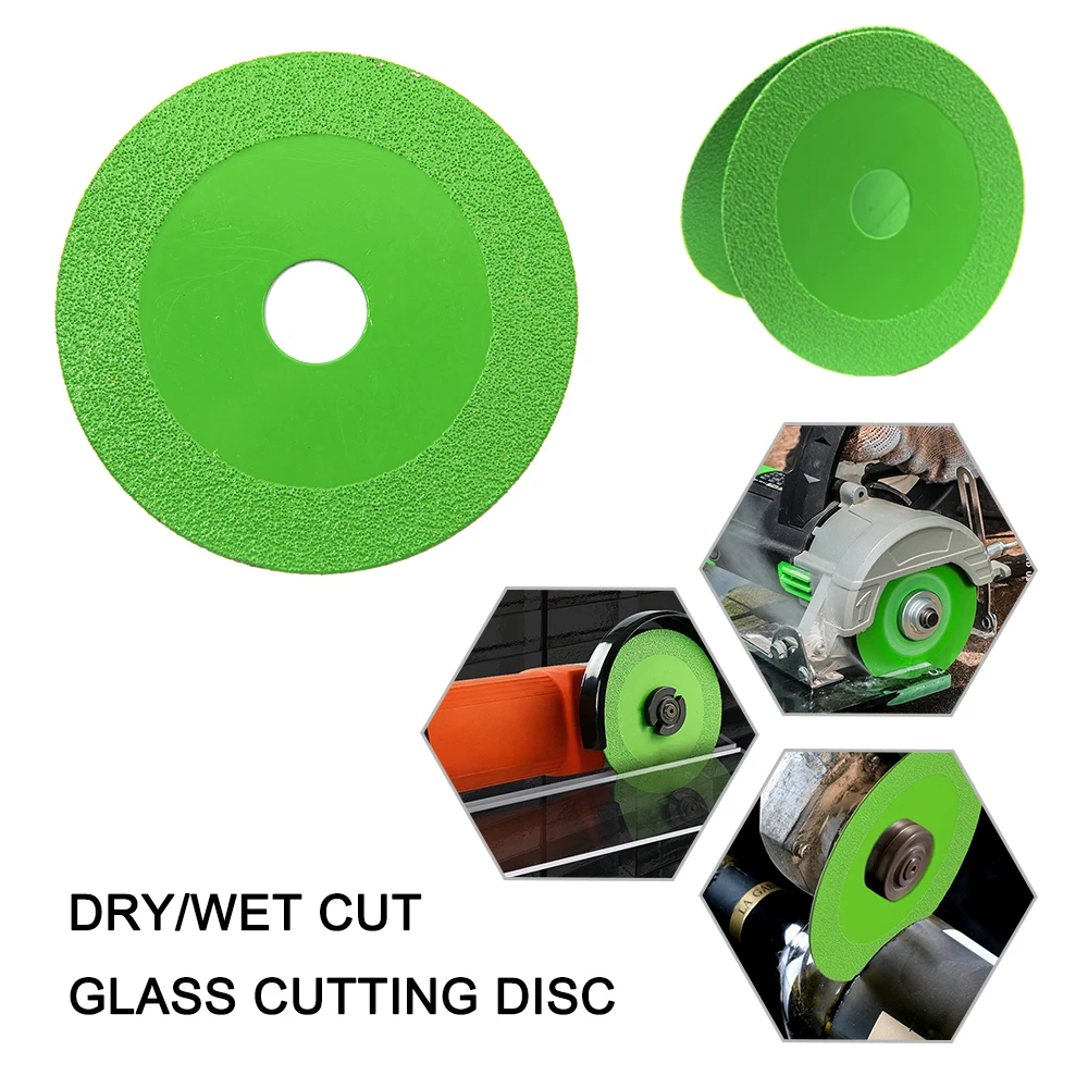 125mm diamante verde lâmina de brasagem ultra fina lâmina de corte cerâmica telha cerâmica jade vidro moagem ferramenta lâmina serra