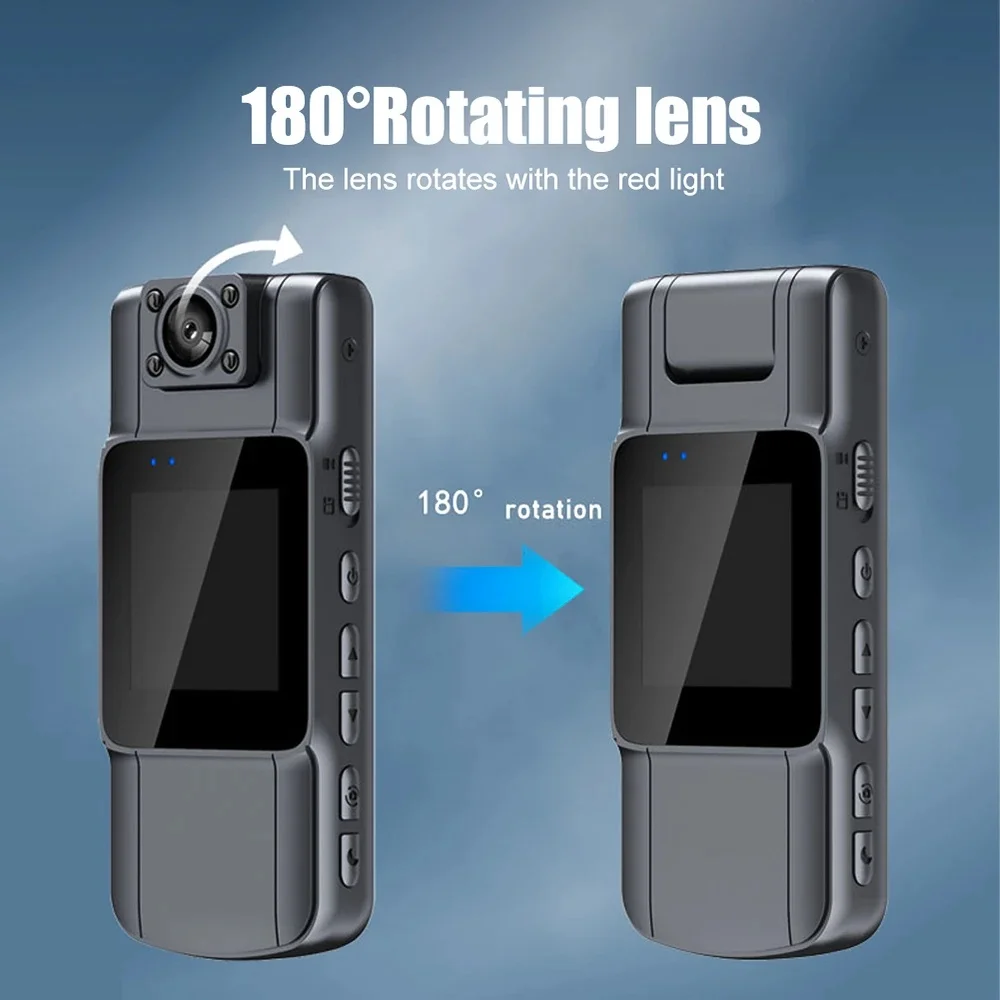 Null 1080P HD Mini telecamera Videoregistratore digitale portatile BodyCam Visione notturna a infrarossi Cam della polizia Videocamera per bici piccola