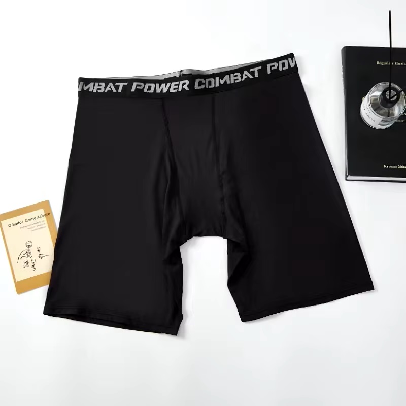 Męskie bokserki legginsy sportowe Fitness elastyczne rajstopy uciskowe suszenie szybkie spodnie Fitness Plus bieganie treningowe spodenki ze stretchem