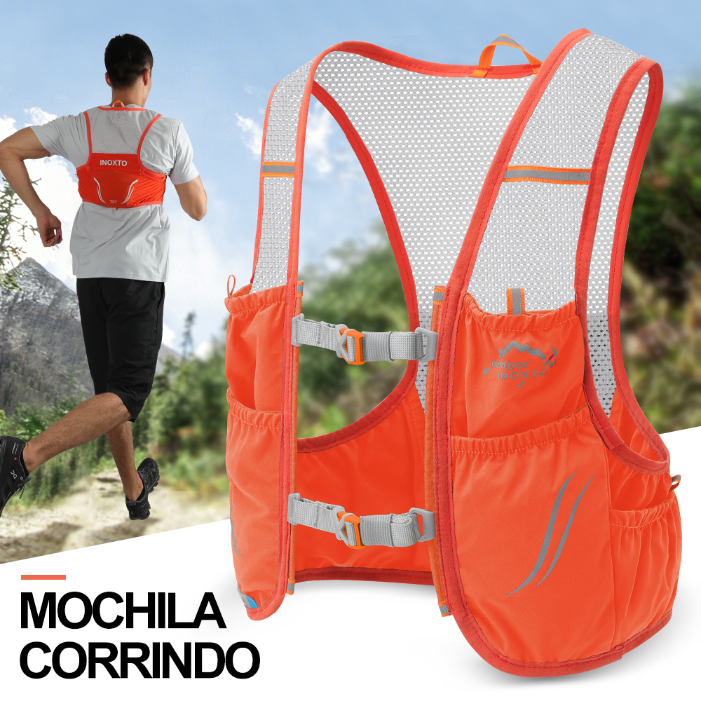 INOXTO 2022 nova mochila de corrida leve colete hidratante ciclismo maratona caminhada ultra-leve portátil 2.5L