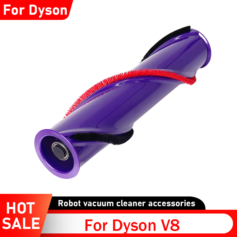 Brush Roll Replace Vacuum Cleaner Part For Dyson V8 Compatible Cordless Brushroll Cleaner Head Brush Bar Roller Part Replacement