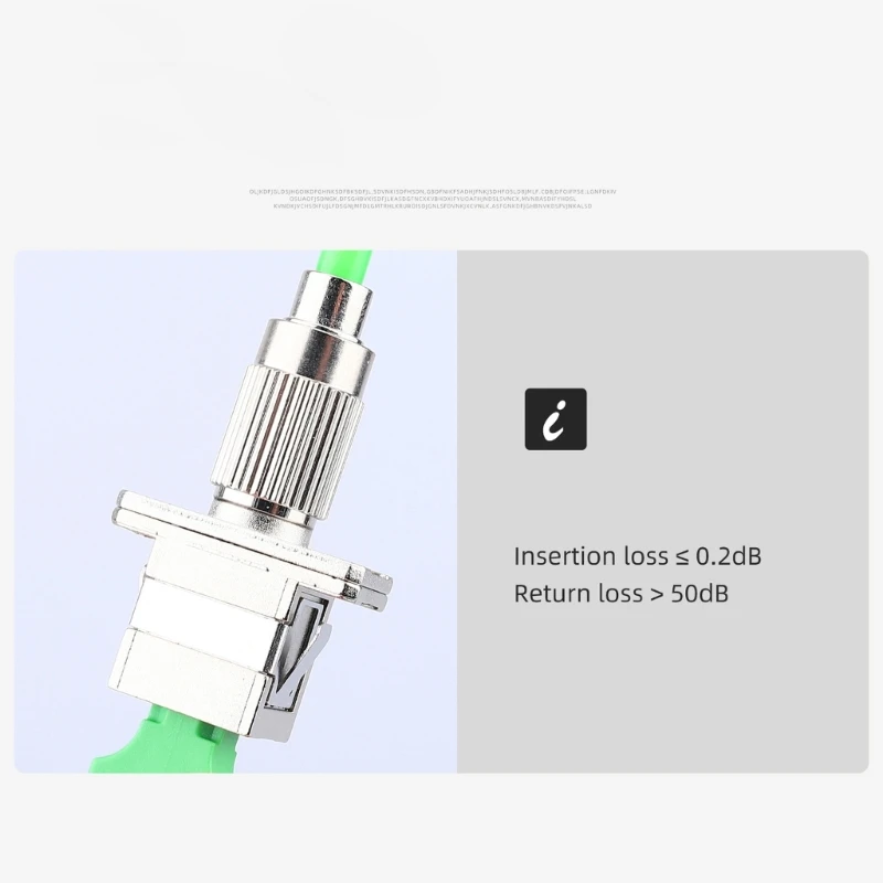 Reusable FC Männlichen zu SC Weibliche Optische Faser Kabel Adapter Single/Multimode Adapter Koppler Hohe Zuverlässigkeit