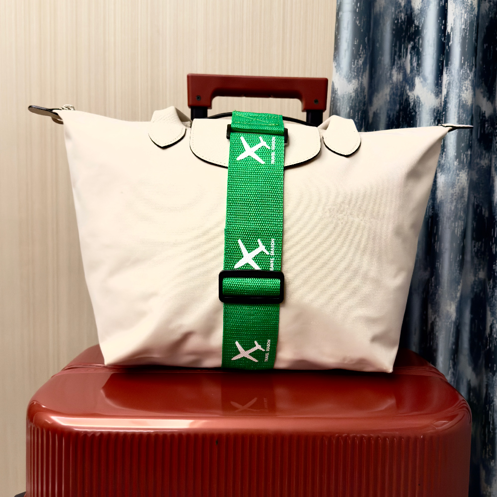 Flugzeug bedrucktes Nylon gepäck mit einer Packung