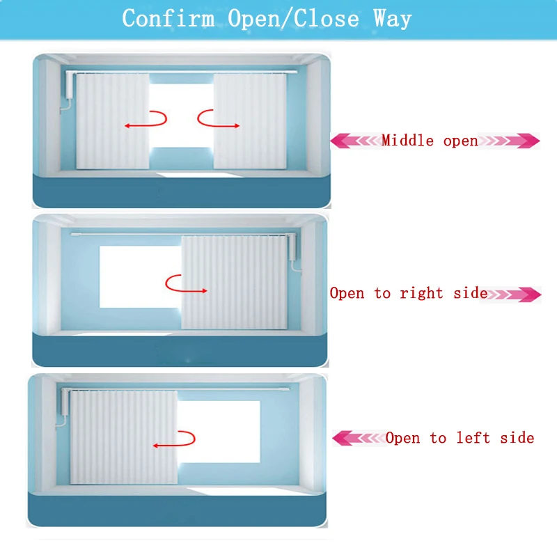 ล่าสุด Tuya ไฟฟ้า wifi ผ้าม่านมอเตอร์สนับสนุน Alice Google Alexa ปรับแต่งผ้าม่านราง Rod Cornice สําหรับ Smart Home