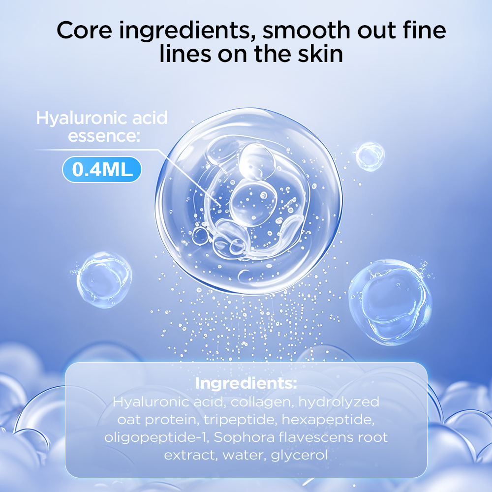 Parches para ojos con microagujas, mascarilla coreana para el cuidado de la piel, ácido hialurónico, 1-10 Uds., antiarrugas, envejecimiento, mascarilla hidratante para ojos en círculo oscuro