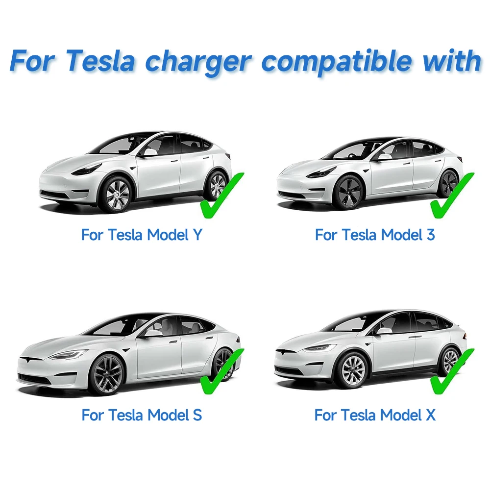 AFYEEV 16A/32A ポータブル EV 充電器テスラ EVSE 充電ボックス EU 米国 CEE プラグ電気自動車の充電器テスラモデル X/Y/S/3