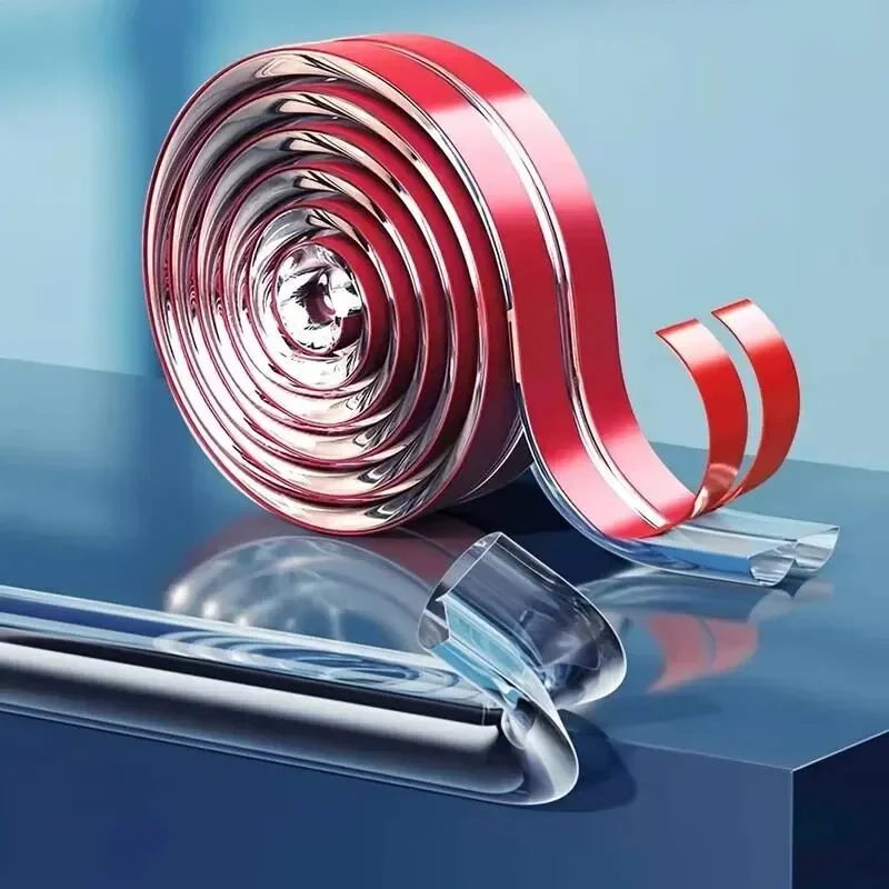 2M Transparent Bumper Strip Coffee Table Corner Protective Pad Transparent Household Corner Edge Protectors