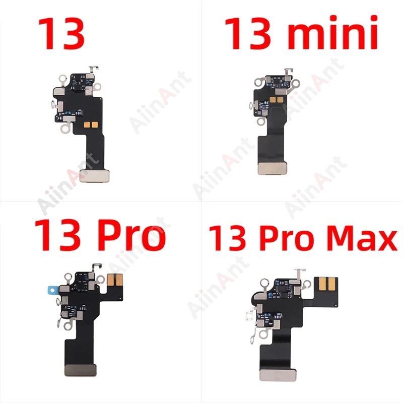 Bluetooth GPS Antena Celular, Wi-Fi, Cabo Flex, NFC, Sinal WI-FI, iPhone 13 Pro Max Mini