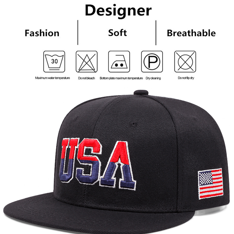 女性と男性のためのクラシックなアメリカ国旗の野球帽,ユニセックスベースボールキャップ,刺embroidered,ヒップホップスタイル,ファッショナブル