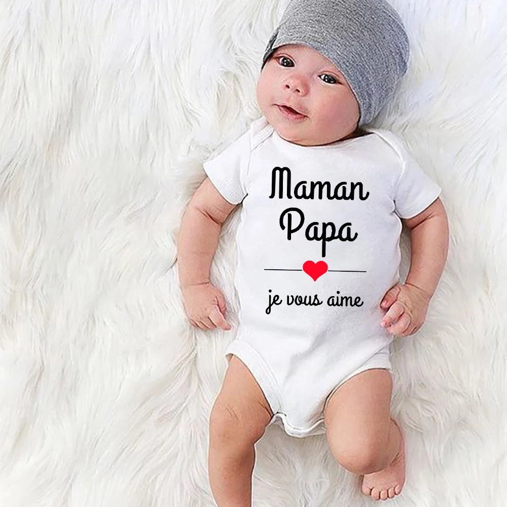 Боди с надписью «I Love You» для мамы и папы