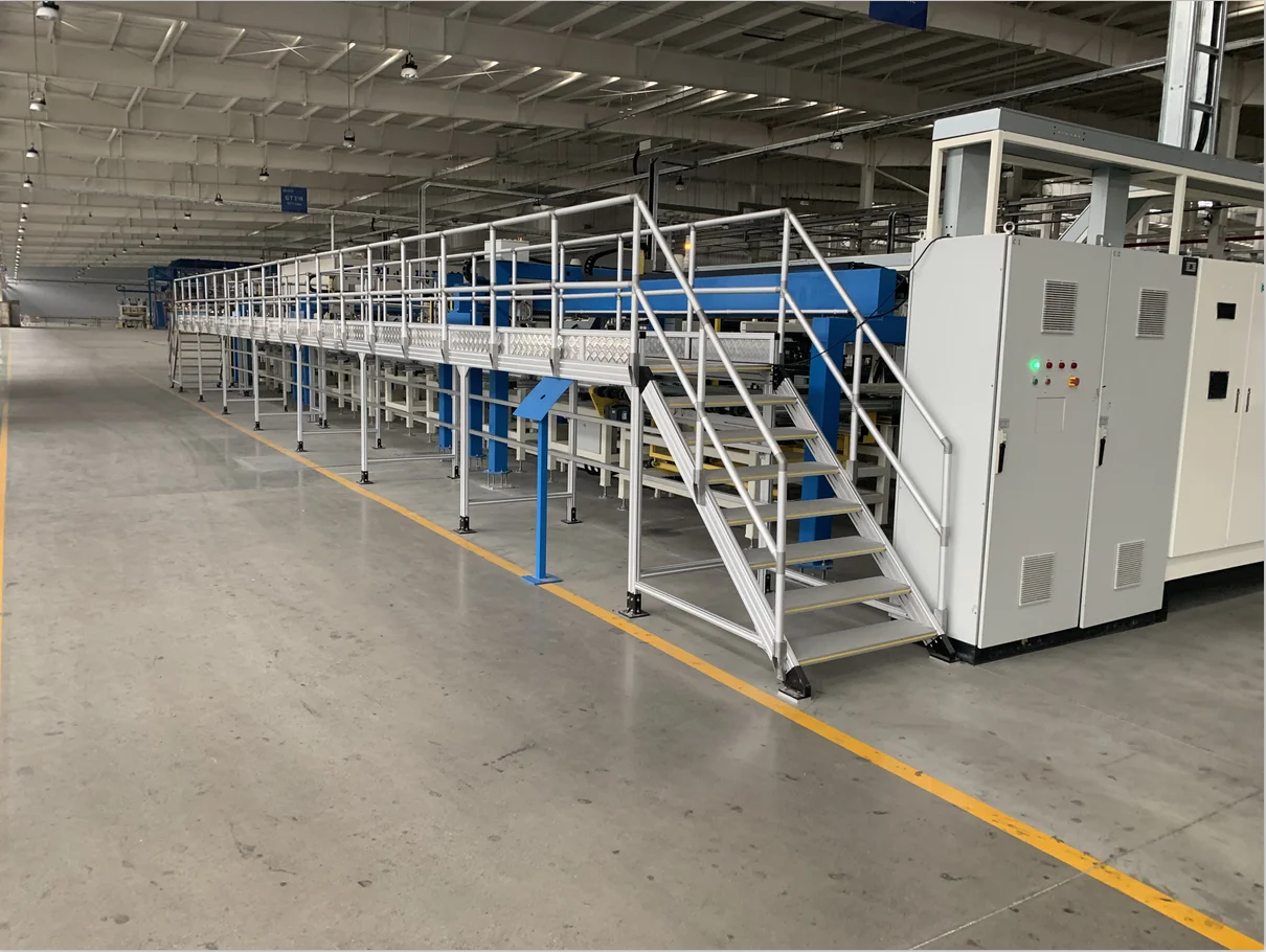 Scale in alluminio di sicurezza industriale Passerelle Piattaforme a gradini Scale pieghevoli con piedini per accessori Livellatore per gambe