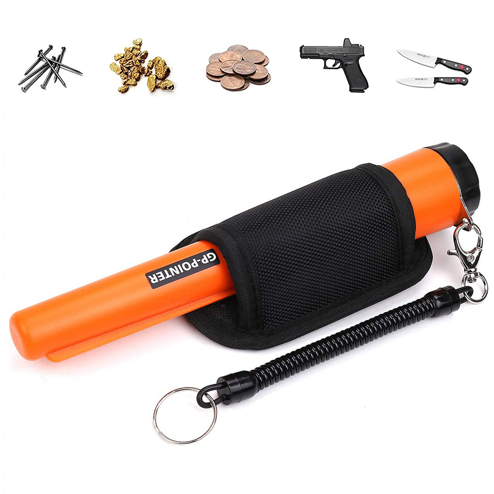 Detector de Metales portátil de mano, barra de posicionamiento 360, resistente al agua, especial, puntero de mano, Pinpoint con pulsera