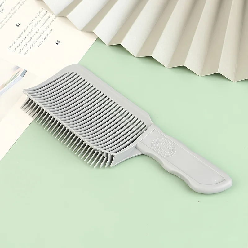 1 Professional Hair Clipper Comb Men's Style Flat Headed Comb for Mixing and Cutting Used for Salon Styling Combs
