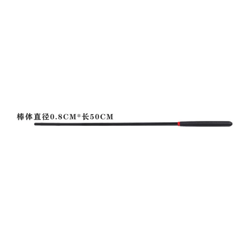 50CM Elasticità Materiale In Resina Frusta Diritta Equitazione Crop Flogger Nero Lucido Maniglia Copertura Paddle Slapper per l'addestramento dei cavalli
