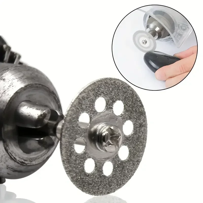 12 pçs/set 22mm hss disco de corte lâmina serra circular metal cortar ferramentas abrasivas para dremel ferramenta rotativa lâmina corte