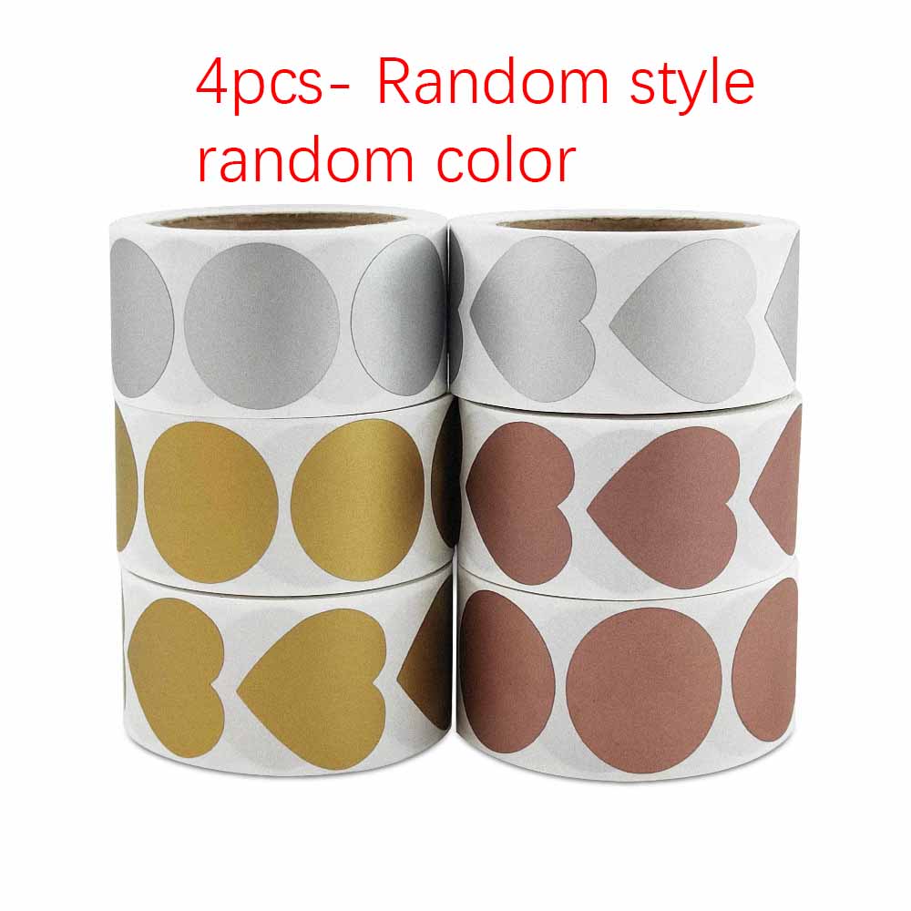 Adesivo de arranhões com revestimento à prova d'água, 300 peças/rolo, 2.5cm/1.0 polegadas, perfeito para promoção, jogo de loteria, informações ocultas, fundação, aprender