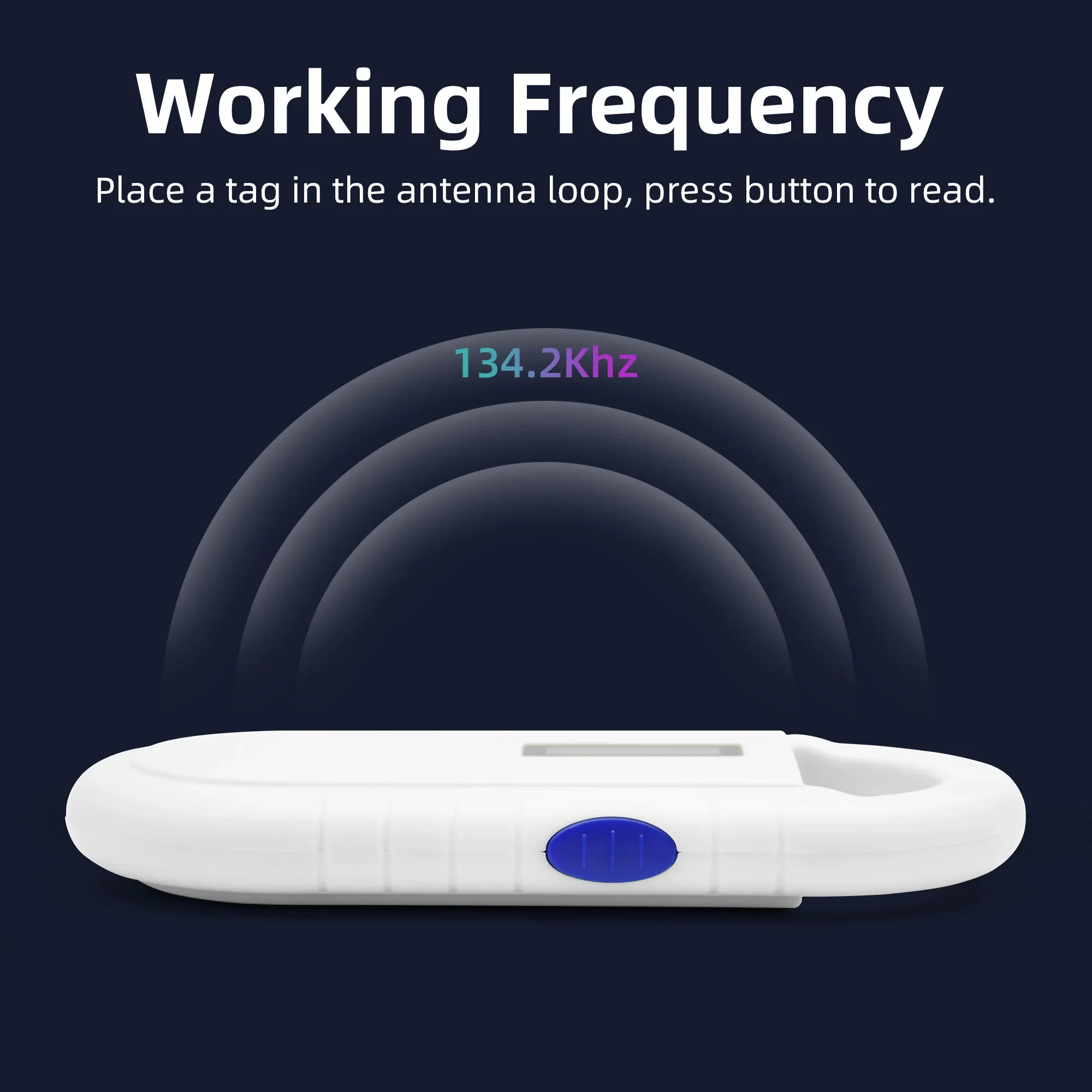 5YOA Pet Scanner OLED Display ISO11784/5 Animal Pet ID Reader Chip Transponder USB RFID Handheld Microchip Scanner for animals