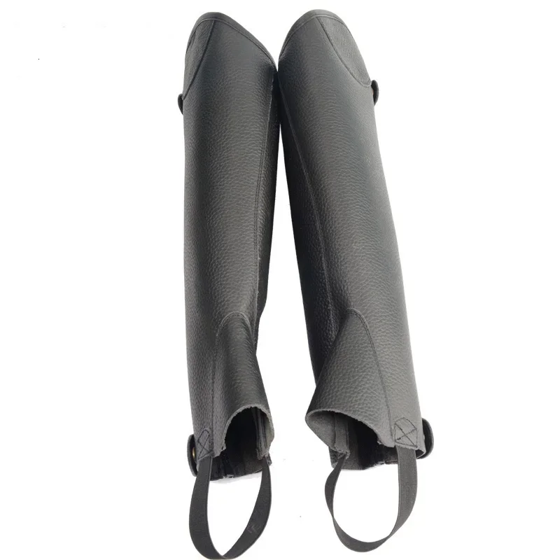 Reitsport-Leggings, Mikrofaser-Rindsleder, langlebig, für Reitstiefel, Körperschutz, weiche Schutzausrüstung, Ausrüstung für Pferde