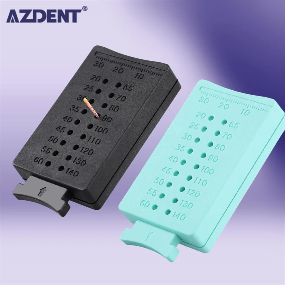 Стоматологические инструменты AZDENT, эндодонтические линейки, резак для гуттаперчи, измерительная линейка, измерительная шкала, эндодонтическая