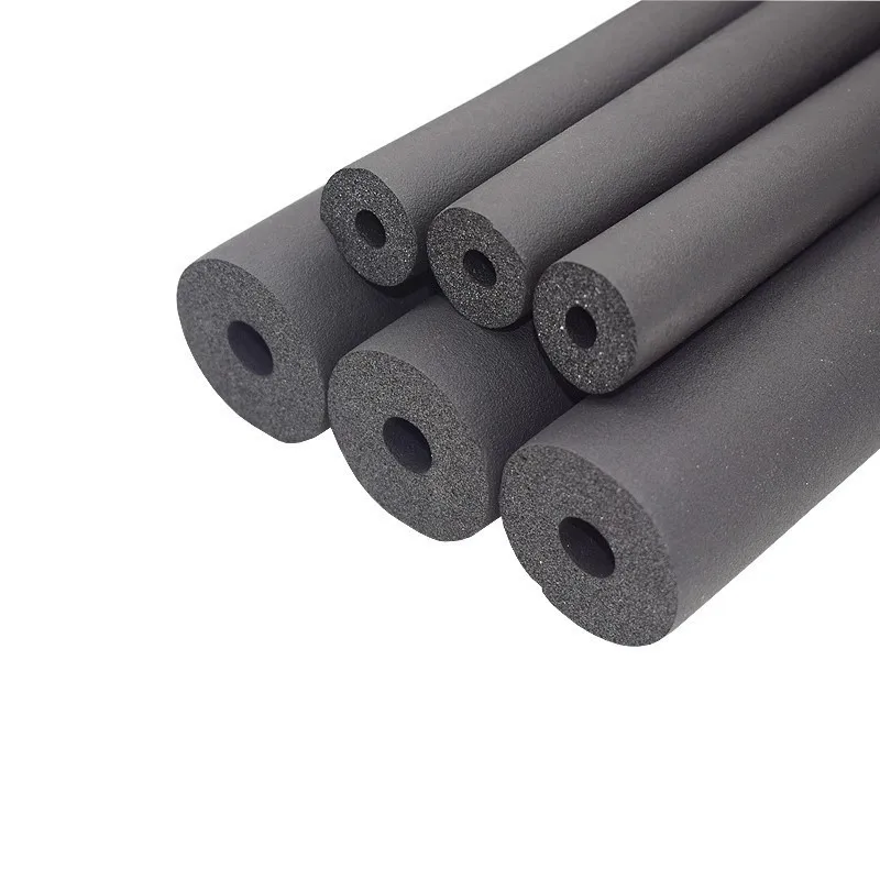 6mm-32mm Schwarz ppr Schwamm Rohr Isolierung wasserdicht Pipeline Halter Thermische Rohr Schutzhülle Klimaanlage fitting