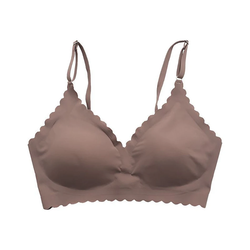 High Performance Seamless Ice Silk No Underwire Bras with Ultra Thin Material for Active Women Who Desire Comfortable and Style