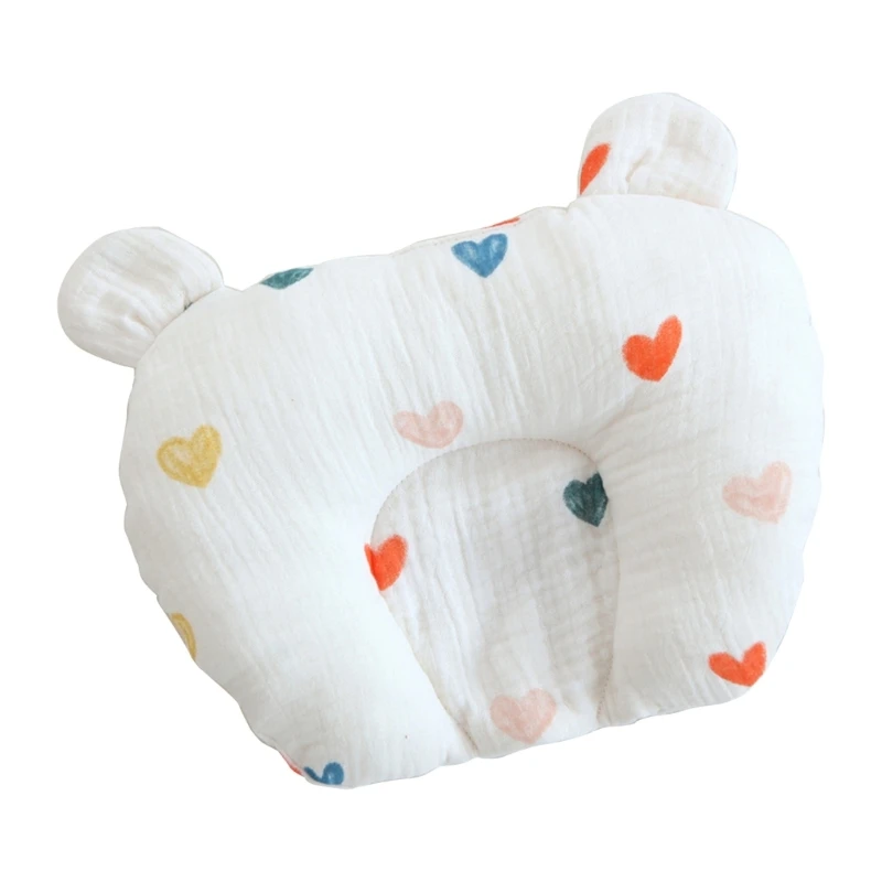 67JC almohada de algodón para bebé, cómoda y duradera para una experiencia de sueño cómoda, regalo