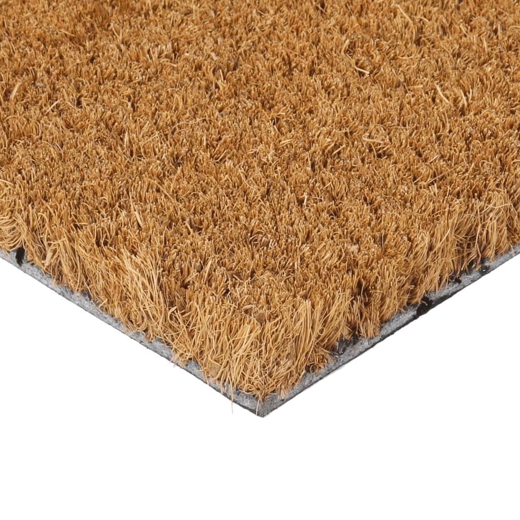 40x60 cm Tufted Coir Natural Door Mat - Durable & Eco-Friendly Entrance Rug