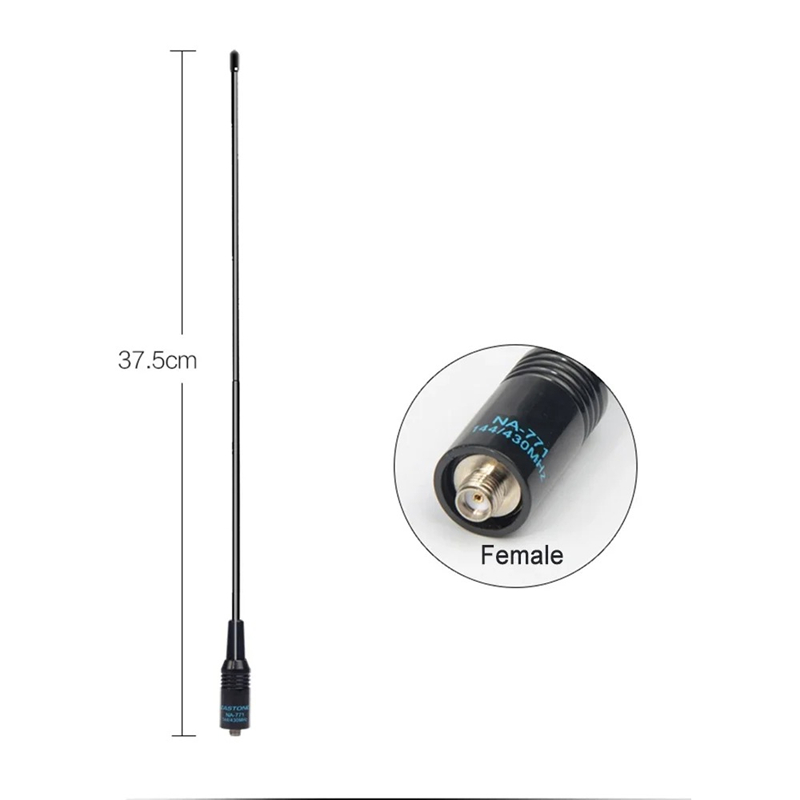 1/2PCS Walkie Talkie Antenne Quansheng UV-K5 NA-771 SMA-F UHF VHF 136 ~ 174 Mhz 400 ~ 470Mhz Zwei Weg Raido Talki Walki Für UV-5R