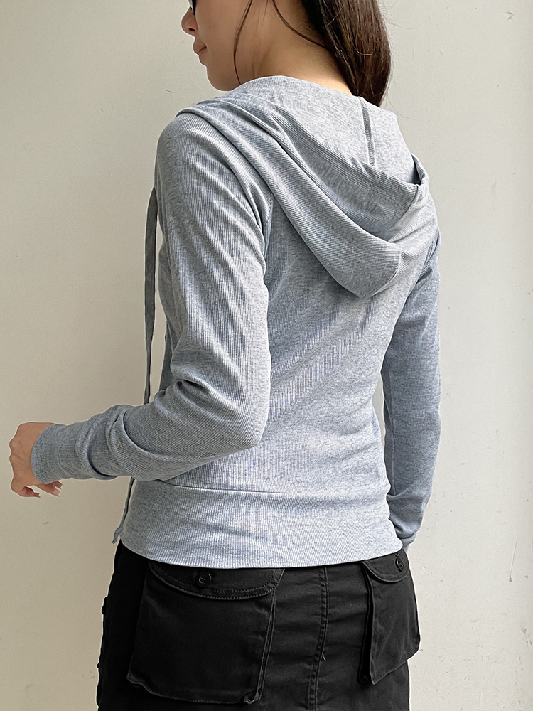 IAMSURE Casual Streetwear Grundlegende Mit Kapuze Taschen Sweatshirt Trainingsanzug Solide Langarm Hoodies Frauen 2023 Herbst Frühling Mode