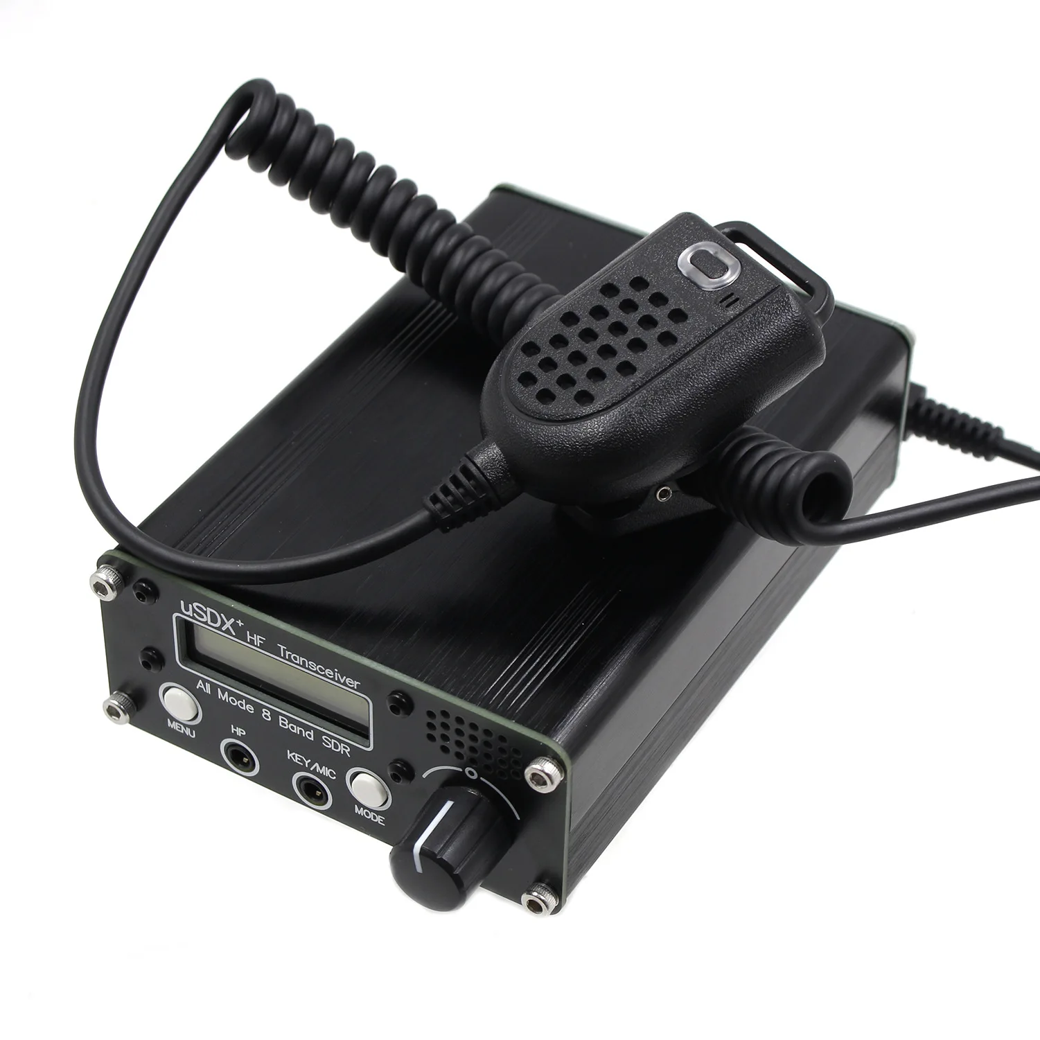 R1.02W 3-5W USDX + V2 SDR ricetrasmettitore tutte le modalità 8 band HF Ham Radio QRP CW ricetrasmettitore 80M/60M/40M/30M/20M/17M/15M/10M