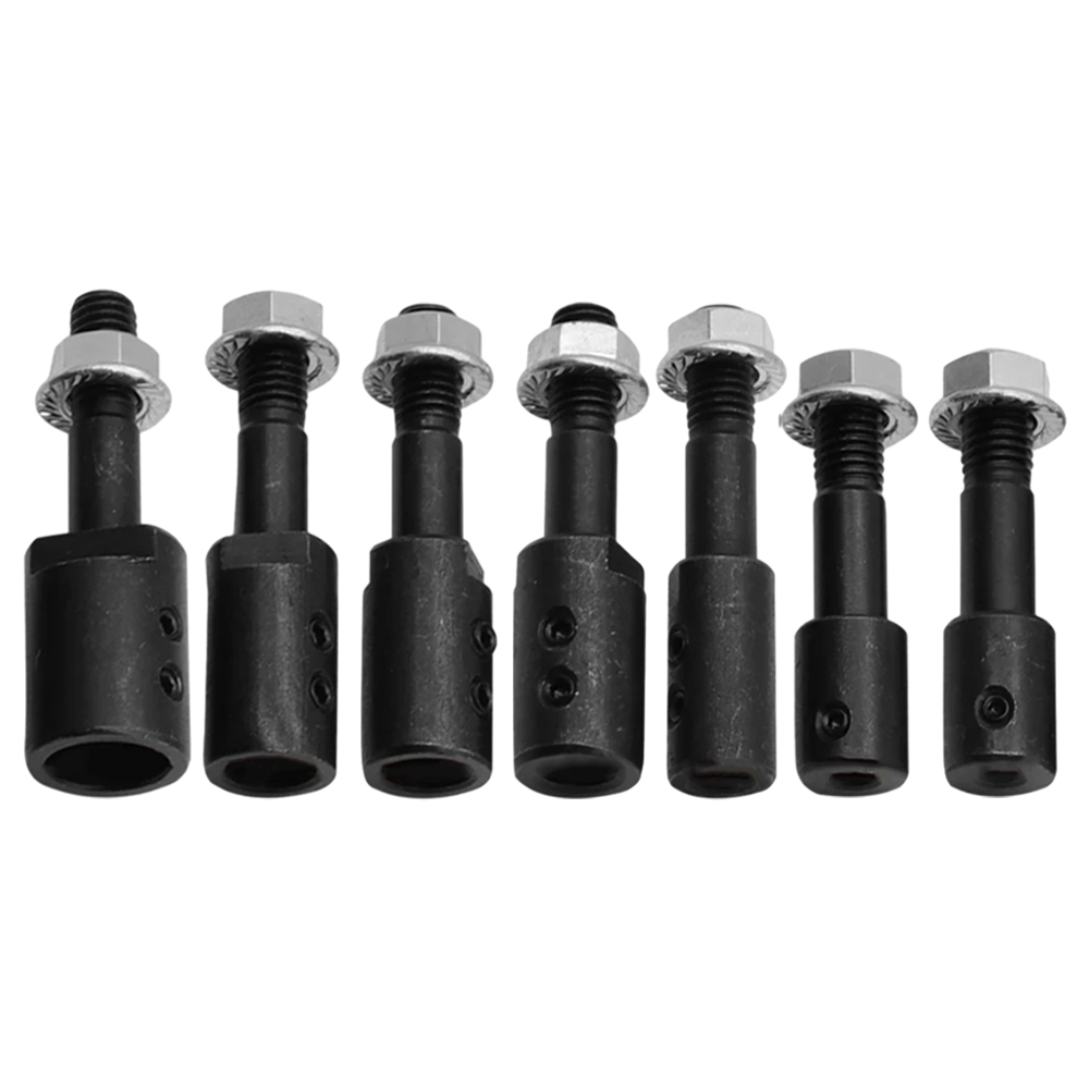 อะแดปเตอร์แกน1ชุดสำหรับขัดเพลา5-16มม. ตัวบดแท่นมอเตอร์จานเจียรอะแดปเตอร์เชื่อมต่อเพลา