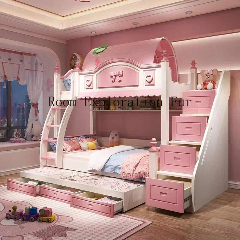 Boy Bed Child Lіko Baby Strollers Walkers Storage Alo Bunk Luxury Kids Lightweight Family Children Bedroom Furniture Crib Mother