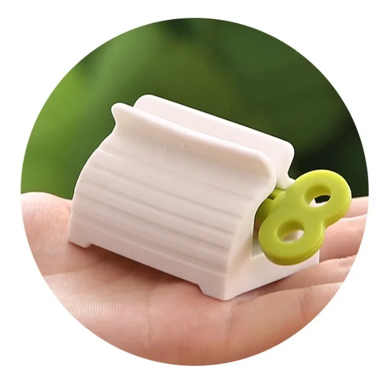 Mini Rolling Tube Toothpaste Squeezer Dispenser Seat Holder Stand Easy Cleaning Bathroom Products Household Cosmetics Squeezer