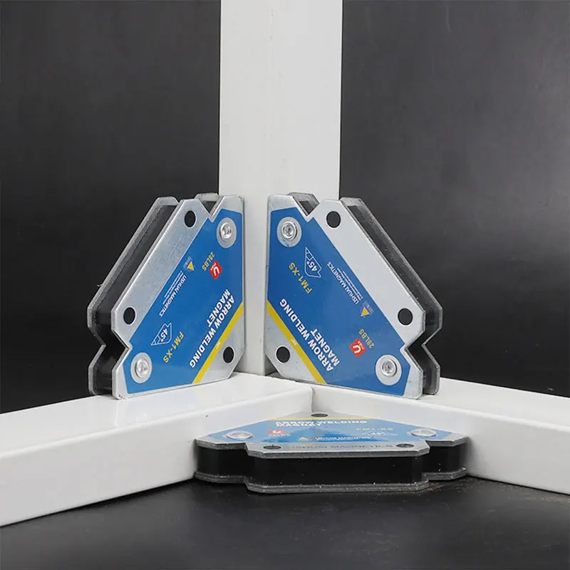 4pcs Magnetic Welding Fixer 45° 90° 135° Multi-angle Magnet Weld Positioner Ferrite Auxiliary Locator Tools