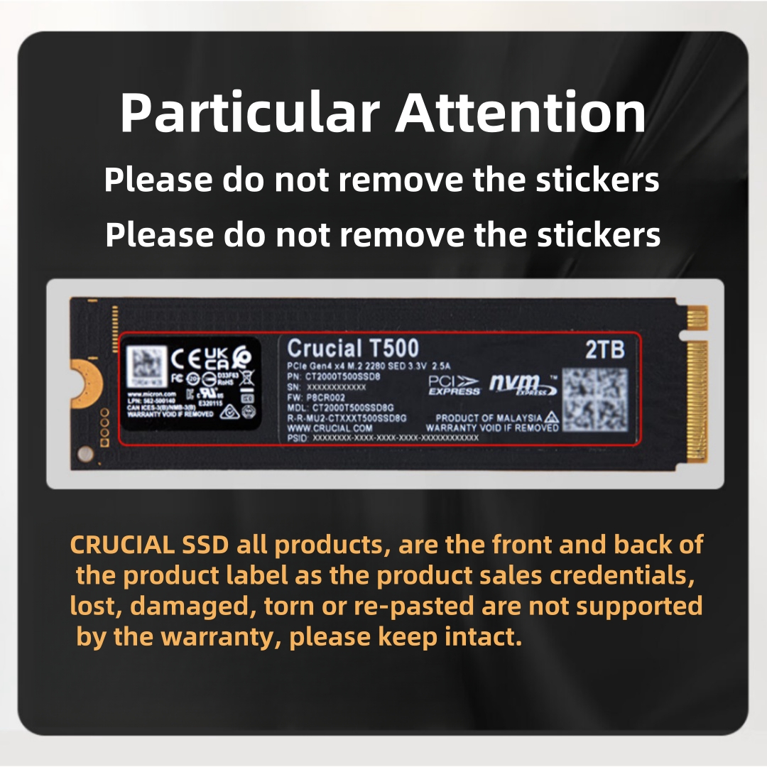 Nina ial P3 Plus 1 To PCIe Gen4 3D NAND NVMe M.2 SSD, jusqu'à 5000 MBumental-CT1000P3PSSD8