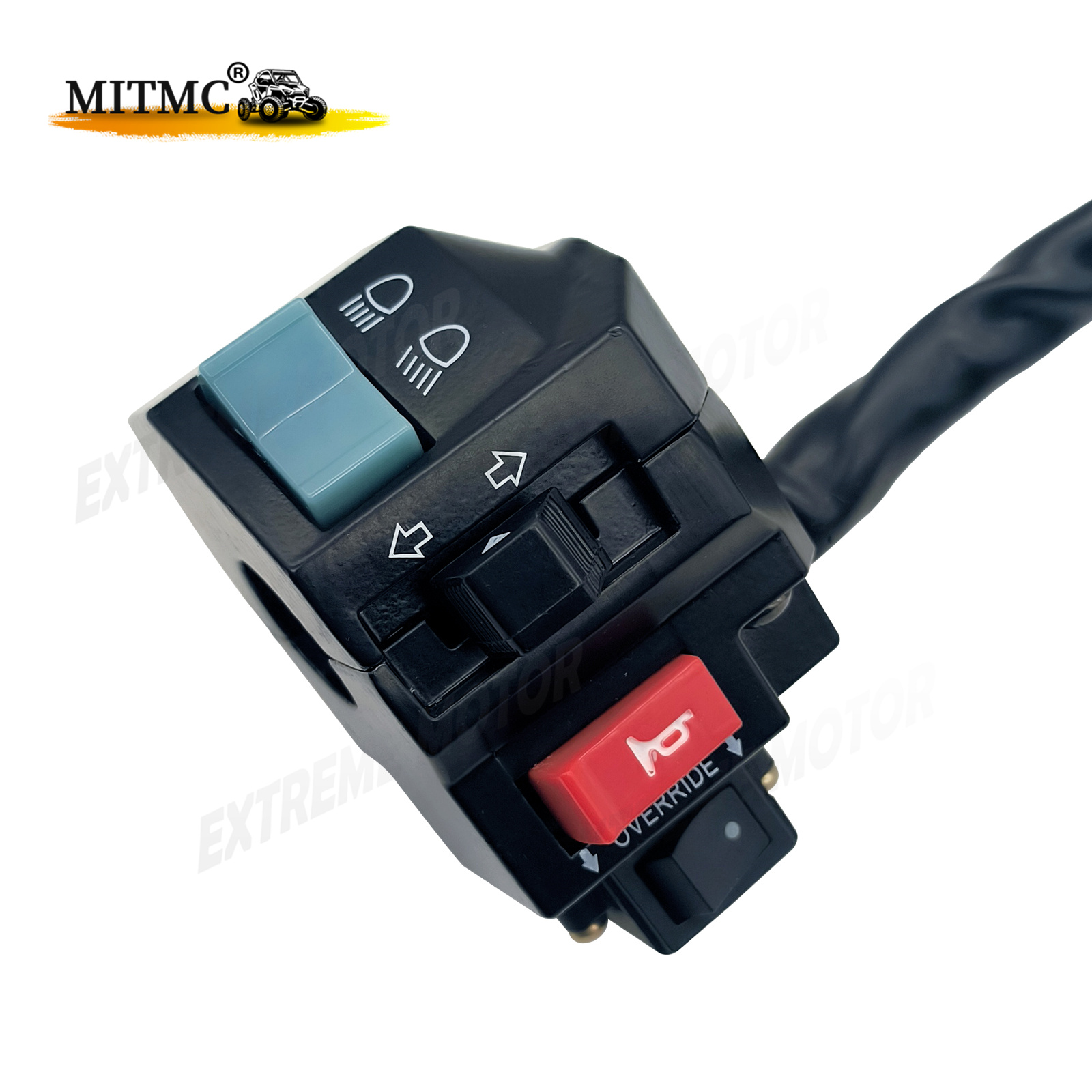 Left Handlebar Function Switch Assy For Linhai 260 300 LH260ATV LH300ATV ATV Quad 30114 25523