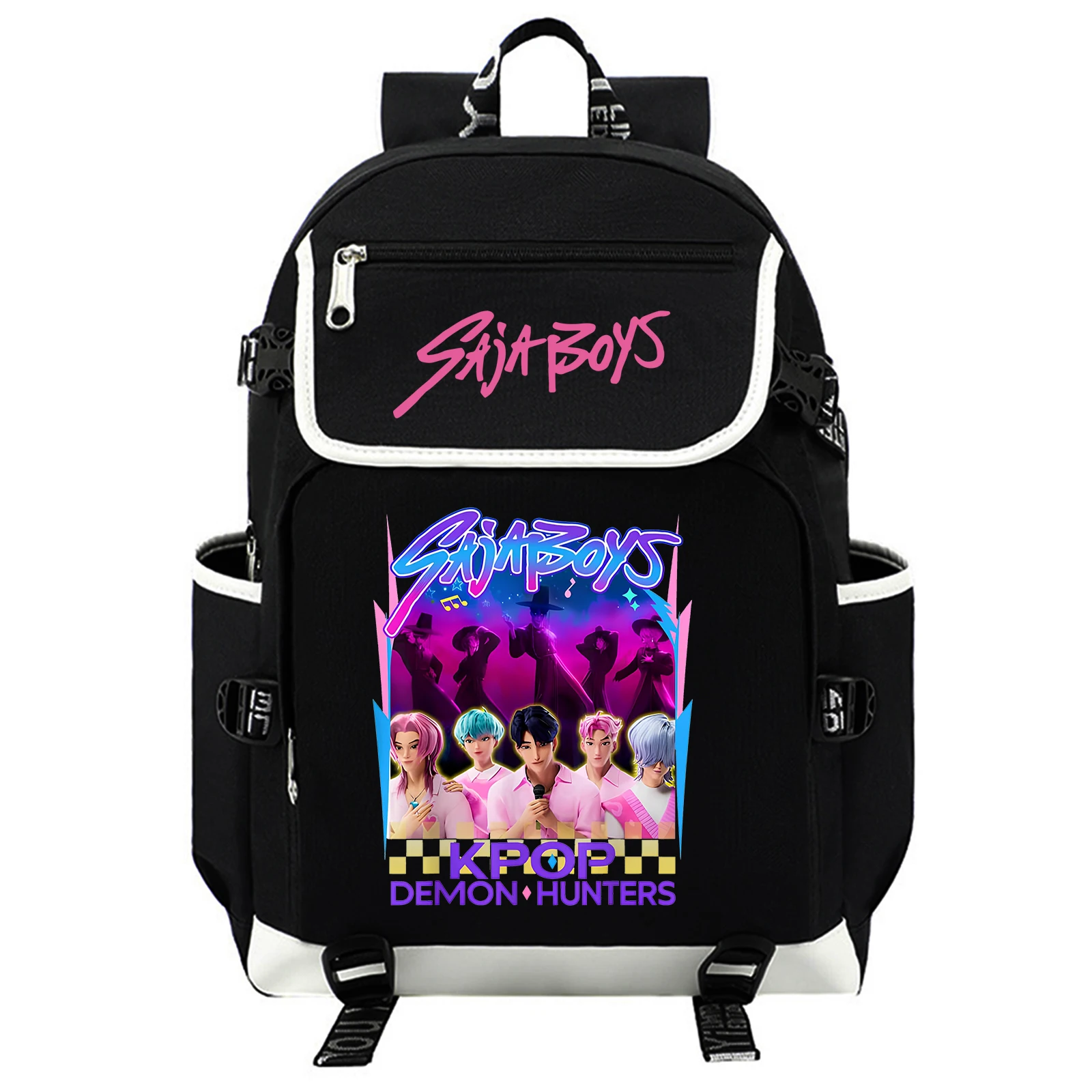 Kpop 悪魔ハンター Saja ボーイズバックパック学生十代のファッションバックパック高校バックパック Mochila